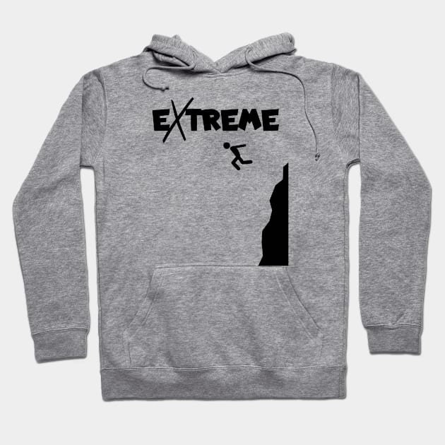 Cliff jumping extreme Hoodie by maxcode